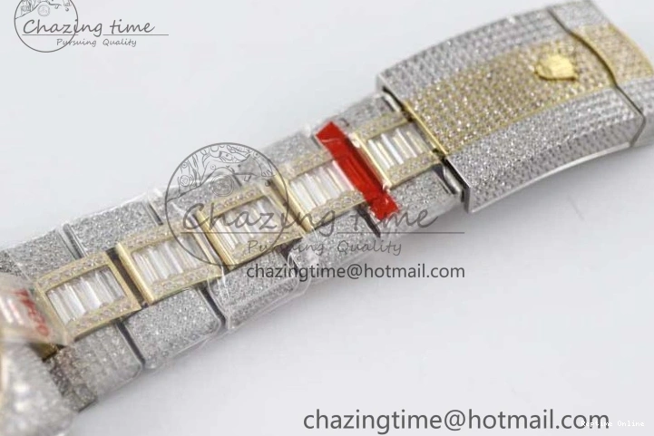 0203 Effortless Diamond Skydweller SS YG TWF Best Edition Black Dial on SS YG Bracelet Asian 23J to 2343